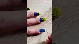 Diy Nail Art Using Toothpick 💅🥰 #shorts #trending  #youtubeshorts #nailart