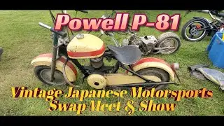 Powell P 81 2024 Vintage Japanese Motorcycle Swap Meet Swap Meet Safari
