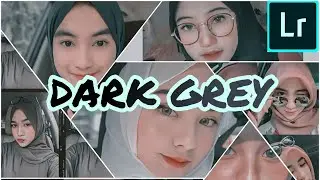 Dark Grey | Lightroom Preset Tutorial | free preset