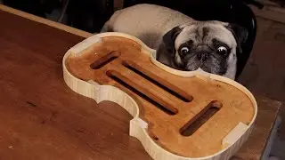 Making the Violin Linings - Woodworking ASMR