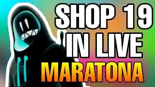 FORTNITE SHOP 19 APRILE IN LIVE - ASPETTIAMO LO SHOP + SERVER PRIVATI - MARATONA TUTTA LA NOTTE