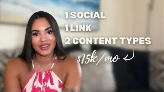 How I Built a Full-Time Income With 1 Social, 1 Link & 2 Content Types
