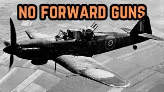 A WW2 Fighter with No Forward Facing Guns