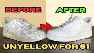 How To Clean White Air Force Ones