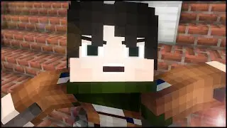 Levi Screams 'Kenneyyy' - AOT [A Minecraft Animation]