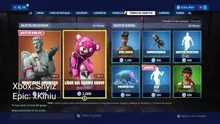 Comprando toda la tienda de Fortnite 500.000 Pavos+Regalando Skins