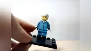 Обзор на лего кастомного профессора Сахарова из сталкера !!!!!