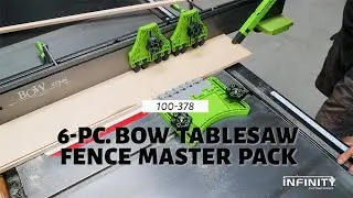 BOW Products 6-Pc. Extended Table Saw Fence Keeps Things Supported and On Track!