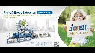 PET sheet single screw  Co-Extrusion line (PP/PS sheet）