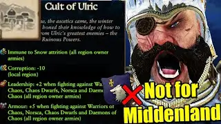 Cult of Ulric Unusual Location Is NOT for Middenland But for Kislev, Ostland, Nordland..