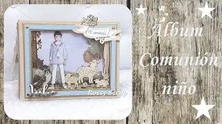 Álbum de Comunión niño . #popup