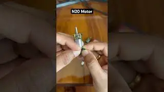 N20 DC Gear motor #shorts #hashincludeelectronics #n20 #shortsfeed