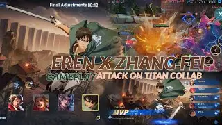 THIS SKIN IS CRAZY! 🔥 Zhang Fei × Eren Precious Gameplay