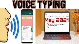How to use Voice Typing on Mobile or Laptop|| Google docs voice typing||  Gboard Google keyboard