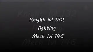 Knight lvl 132 vs Mech lvl 146 / Priston Tale