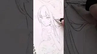 It is a slow process 🎃 will it be a print or a sticker for Patrons? will see! 💗 patreon.com/Ladowska