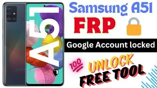 Samsung A51 Frp bypass | Samsung A51 Google account remove with 💯% free Tool 🔥#frpbypass