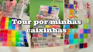 TOUR POR MINHAS 19 CAIXAS DE MIÇANGAS 😱