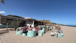 #Spanje La Cala de Mijas | Calahonda-strand 🏝 | El Chaparral-strand 🏝 | wandelen op het strand 🏖.
