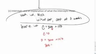 2.2 & 2.3 (6 of 5) Extra Video, Horizontal Intercept