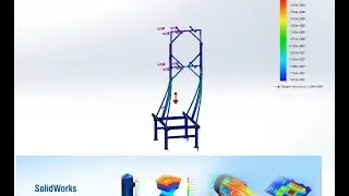 SolidWorks simulation, Статический анализ конструкции в solidworks.Пошаговая инструкция.