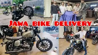Finally Jawa bike ki delivery le hi Li | july 2023 😀 MD21 VLOGS