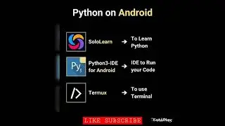 📱| PYTHON on MOBILE 🔣 | 🔡 