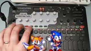 Having more fun with this cute Mega Drive synthesizer