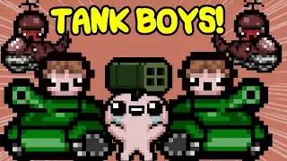 I Created a MILITARY In Isaac, It's INSANE!