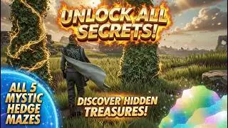 ALL 5 Hedge Maze Locations GUIDE  Hogwarts legacy gameplay walkthrough PS5