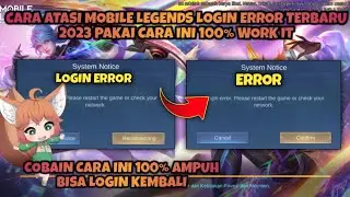 CARA ATASI MOBILE LEGEND STUCK DILOADING | Login Error Please Restart The Game Or Check Your Network