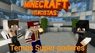 Minecraft PE Velocistas (2) Ganhamos super poderes