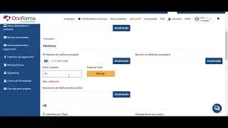 Verificação de telefone oneforma