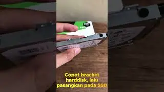 Cara Upgrade SSD DST 256Gb Asus E202S  #upgradessd