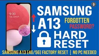 Samsung Galaxy A13 Hard Reset (2025) | Factory Reset Guide