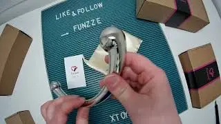 Double-ended Stainless Steel Dildo FUNZZE UNBOXING