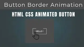 The SIMPLEST Way to Create ANIMATED Buttons with HTML & CSS