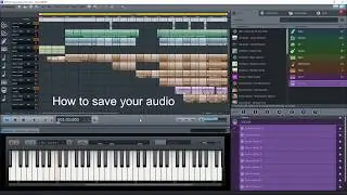 Magix Music Maker - Absolute Beginner's Tutorial - Part 16 - Saving your Audio - MP3