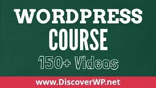 WordPress Tutorials For Beginners | WordPress Online Course 150+ Videos