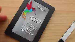ADATA 240GB SSD (Unboxing, 2.5", SP550, SATA)