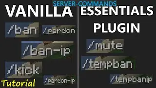 Wichtige Server-Commands (Vanilla + EssentialsX Plugin) | Tutorial