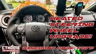 3RD Gen Tacoma Heated Steering Wheel Swap | Cartrimhome