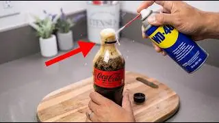 I Mixed WD-40 with Coca-Cola… I Couldn't Believe It! 😱
