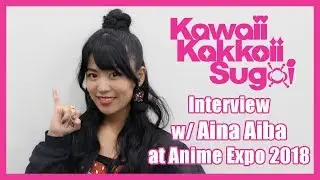 [INTERVIEW] Aiba Aina at Anime Expo 2018