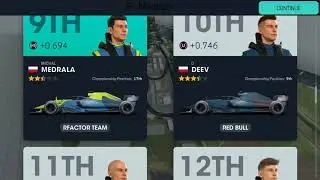 Motorsport Manager Mobile 3 |Liga VRL | - 2 wyścig i znów bez punktów