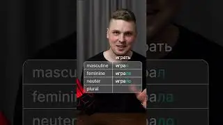How Russian verbs get affected by gender 