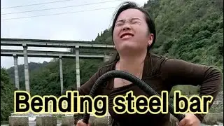 She can bend steel bars with her bare hands.#martialarts #kungfuskills