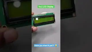 Unwrapping a 16x2 LCD Display: What’s inside??🧐🧐 