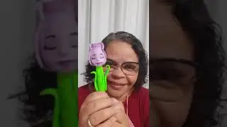 video da caneta menina flor
