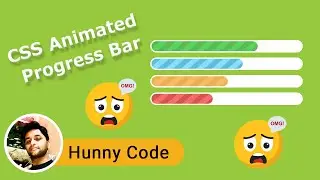 Awesome Animated Progress Bar using only HTML & CSS